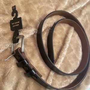 NWOT Big Man’s Leather BELT, sz 56